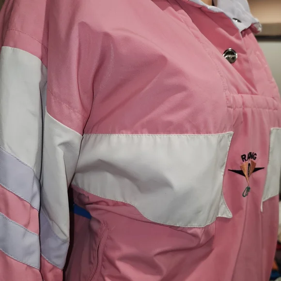 Pink and White Racing Bogner Jacket - Picture 3 of 6
